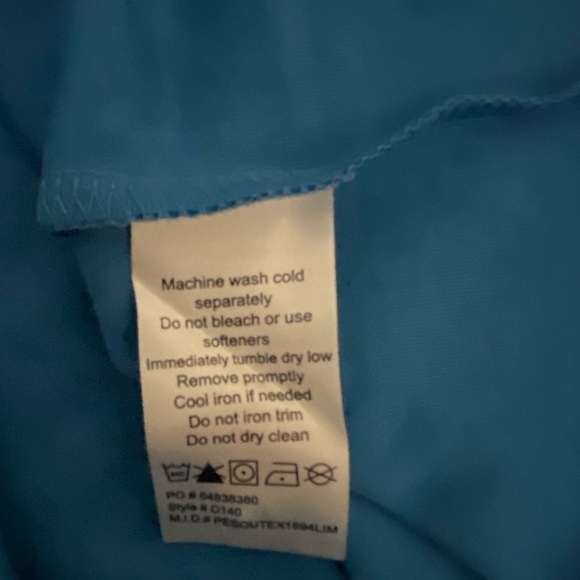 The Hamptons Men's Blue Short Sleeve Polo Size XL - Picture 5 of 5